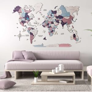 Harta lumii 3D